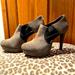 Jessica Simpson Shoes | Jessica Simpson Heels Size 8 Good Condition - Black And Grey | Color: Black/Gray | Size: 8