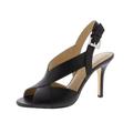Michael Kors Shoes | Michael Michael Kors Woman's Becky Dress Sandals Black, Leather Size: 6.5 M | Color: Black | Size: 6.5