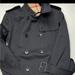 Burberry Jackets & Coats | Burberry Kensington Water Resistant Gabardine Trench Coat | Color: Black | Size: Size 10 And 12