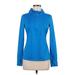 Gap Fit Pullover Hoodie: Blue Tops - Women's Size Small