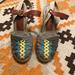 Anthropologie Shoes | Anthropologie Wedges | Color: Green/Yellow | Size: 7.5