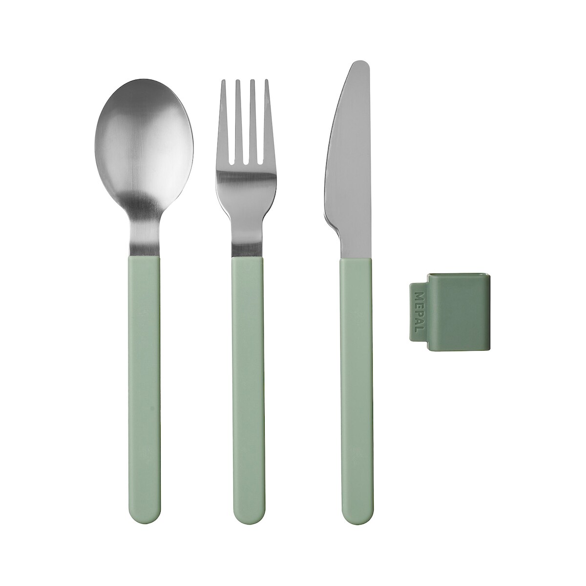 Mepal SILUETA Besteck-Set 3-teilig Nordic Sage Image