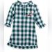 Disney Pajamas | Disney Parks Christmas Pj Dress | Color: Green/White | Size: 10g