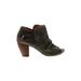 FLY London Ankle Boots: Green Shoes - Women's Size 39
