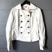 Free People Jackets & Coats | Free People Cream Double Breasted Zip Up Jacket Womens Size 6 | Color: Cream | Size: S