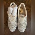 Michael Kors Shoes | Michael Michael Kors Sneakers/Shoes | Color: Gold/White | Size: 6.5