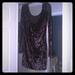 Free People Dresses | Crushed Velvet Black Body Con Mini Dress | Color: Black | Size: L