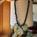 Anthropologie Jewelry | Anthropologie Rope Statement Necklace | Color: Blue/Green | Size: Os