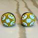 Anthropologie Other | Anthropologie Yellow And White Knobs | Color: White/Yellow | Size: Os