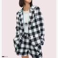 Kate Spade Jackets & Coats | Kate Spade Blazer | Color: Black/White | Size: 6