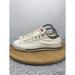 Converse Shoes | Converse Ctas Chuck Taylor All Star Slip Ox Off White Canvas Sneakers Womens 6.5 | Color: Cream/White | Size: 6.5