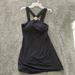 Michael Kors Dresses | Michael Kors Black Halter Dress With Gold Logo Size Small Swim Dress. Stretch | Color: Black | Size: S