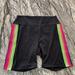 Pink Victoria's Secret Shorts | 3 For $38 Victoria’s Secret Pink Rainbow Biker Shorts | Color: Black/Pink | Size: S