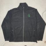 Columbia Jackets & Coats | Columbia Ncaa Michigan State Spartans Fleece Full Zip Jacket: Size Medium | Color: Gray/Green | Size: M