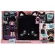 Na Na Na Surprise 3-in-1 Backpack Bedroom Black Kitty Playset with Limited Edition Tuesday Meow Doll