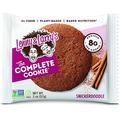 Lenny & Larry's The Complete Cookie, Snack Size, Snickerdoodle, 8g Plant Protein, Vegan, Non-GMO, 57g. Cookie (Pack Of 12)