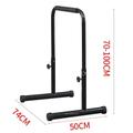 dip bar Immersion Double Bar Exercise Fitness Equipment Single and Double Bars Heavy Duty Adjustable Height Strength Training Squat Stand, Home Gym Fitness Squat Bar Stand, Tricep Dips Pull-Ups, Push-