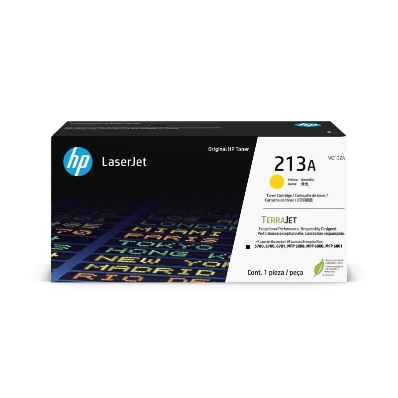 HP 213A Gelb Original LaserJet-Tonerkartusche Image