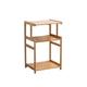 GRFIT Printer Stand Shelf Shelf Storage Rack Copier Desk Floor Simple Multilayer Storage Rack Printer Rack Office Multifunction Desktop Stand for Printer (Color : B, Size : M)