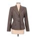 Anne Klein Blazer Jacket: Gray Jackets & Outerwear - Women's Size 8