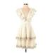 FARM Rio Casual Dress: Ivory Dresses - New - Women's Size X-Small
