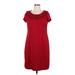 Tiana B. Casual Dress - Shift: Red Dresses - Women's Size X-Large