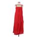 Donna Morgan Casual Dress - Midi: Red Dresses - Women's Size 6