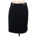 MICHAEL Michael Kors Casual Skirt: Black Solid Bottoms - Women's Size 8