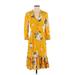 Old Navy Casual Dress: Yellow Dresses - Women's Size X-Small