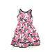 Sweet Heart Rose Dress - A-Line: Pink Jacquard Skirts & Dresses - Kids Girl's Size 12