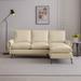 Modern L-Shaped Sofa Couch With Reversible Chaise Lounge