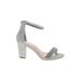 Top Moda Sandals Silver Shoes - Women's Size 8