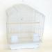Tucker Murphy Pet™ Scallop Shell Top Small Bird Cage Steel in White | 22 H x 14 W x 18 D in | Wayfair 5804WHT