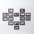 5 sets of European and American classic black and white photos cardboard frames room and home