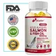 Fish Oil Omega-3 EPA and DHA 1000 Mg Contains Natural Vitamin E Supports Overall Health Non-GMO