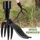 1pc Stand Up Weed Puller Remover Tool Weed With 4 Steel Claws Easily Remove Weeds Without Bending