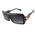 KAPELUS Brand sunglasses Hip-hop sunglasses for men and women Black conjoined sunglasses Hip-hop