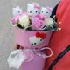 Hello Kitty Plush Bouquet Doll For Girlfriend Birthday Valentine's Day Present Stuffed Animals Toy