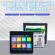 Bluetooth Wall Amplifier Music Panel Home Theater Sound System with 3.5 inch Stereo Ceiling Speaker