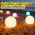 Outdoor Solar LED Garden Ball Lights Remote Control Floor Street Lawn Lamp Swimming Pool Wedding