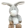 Stuffed Animal Donkey Stuffed Doll Educational PP Cotton Plush Dolls Donkey Plush Toys Cartoon 34cm