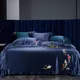 Handmade embroidered silk four piece set 100% mulberry silk bed sheet silk duvet cover