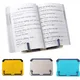 Portable Reading Stand Books Stand Recipe Shelf Folding Holder Cookbook Holder Organizer Bookend For