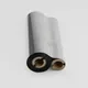2 Rolls 110mm x 70M Resin Wax Resin Ribbon for Thermal Transfer Printer Sticker Matte Silver PET or