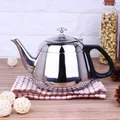 Kettle Tea Stainless Steel Teapot 1.2L/1.5L/2L Stove Metal Coffee Pot Pot for Hotboiling Pots Gas