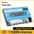 Kinhank Super Console X Batocera 33 500G 2T Hard Drive Disk 110000+ Retro Video Games For