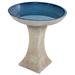 Red Barrel Studio® Mossey Birdbath, Ceramic | 16 H x 14.5 W x 14.5 D in | Wayfair 998BD5E8C1E346228C1EC64C0A668B68