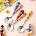 Disney Mickey Minnie Maus Edelstahl Löffel Besteck Party Dekoration Nette Cartoon Donald Duck Gabel