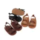 Neue Kleinkind Gummis ohle Sommerschuhe Mode Baby Jungen Sandalen lässig Pu Leder First Walker