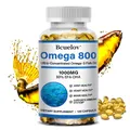 Omega-3 olio di pesce EPA e DHA-altamente assorbibile 1000 Mg Per porzione senza glutine supporta